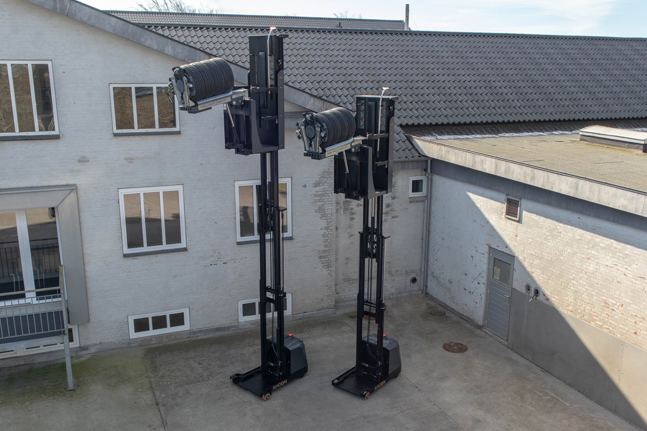 Wheel Trolley Tower Lift
